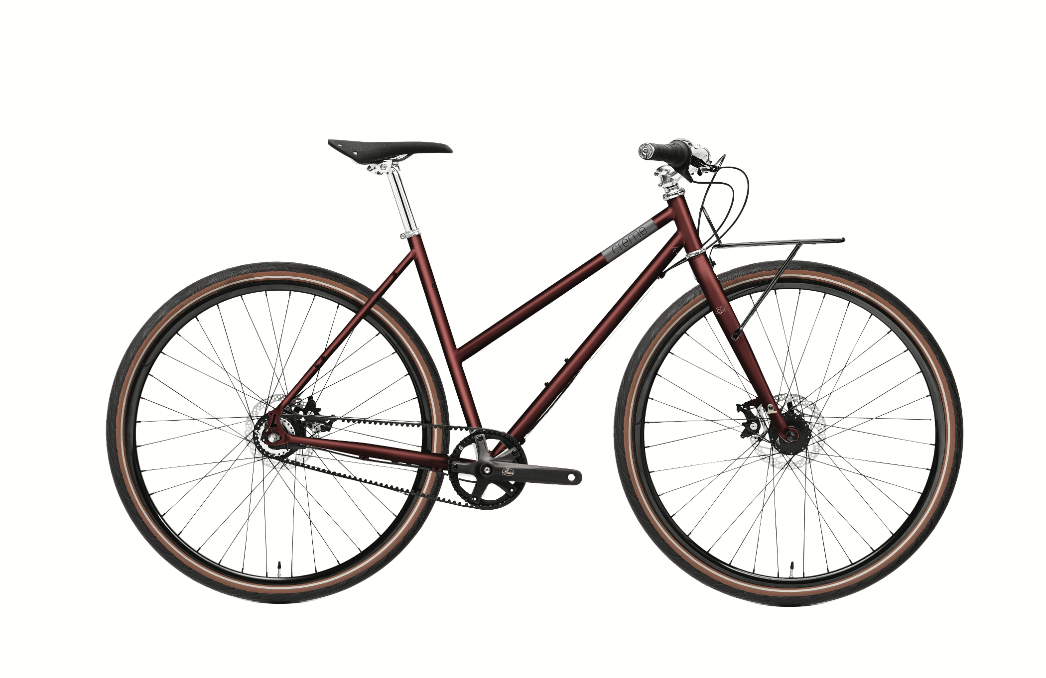 Creme Ristretto Roadster ST Ruby - Belt Drive Commuter