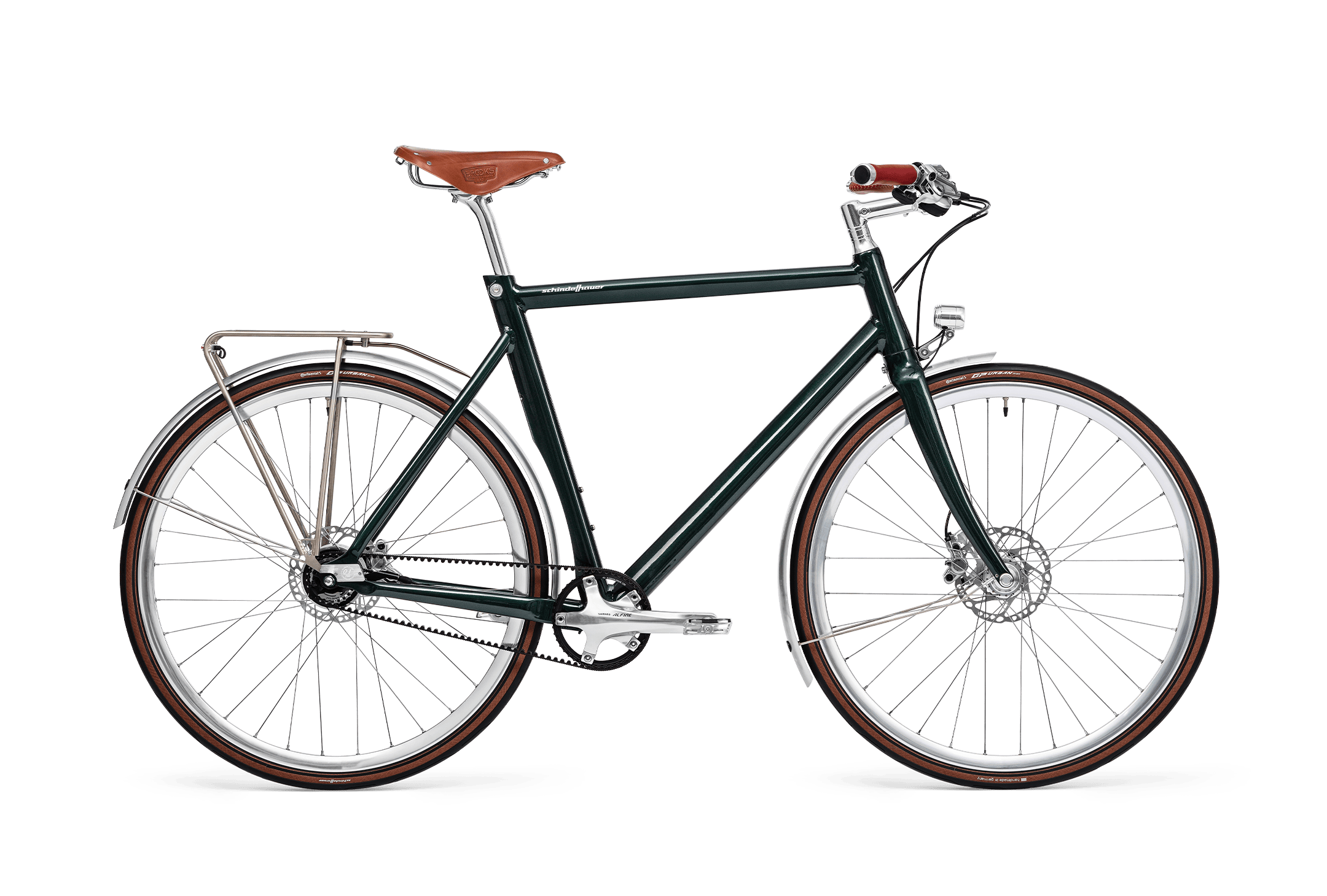 Schindelhauer Friedrich 11 Pine Green - Gates Carbon Belt Drive