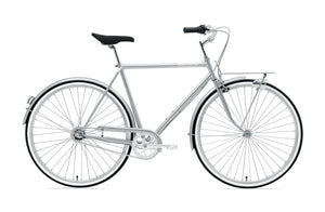 Creme Caferacer Man Uno Chrome Dutch Style City Bicycle