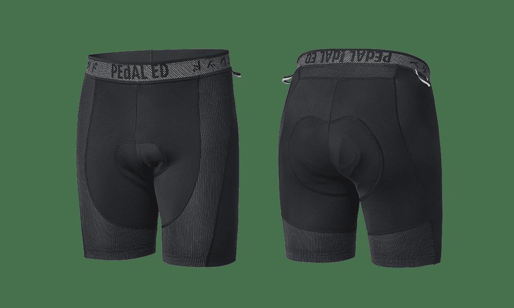 PEdALED Jary All-Road Cycling Boxer Pad Shorts Black