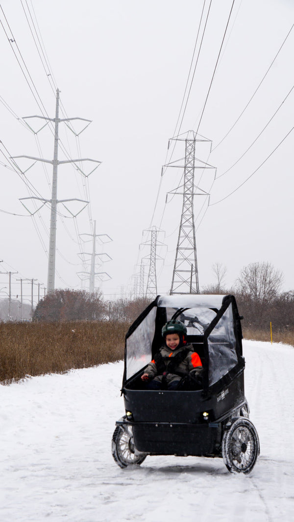 Le meilleur vélo cargo pour l'hivers à Montréal