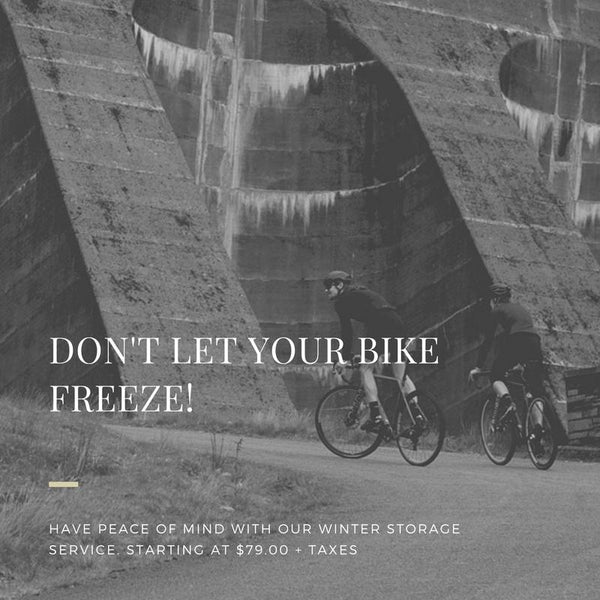 Ne laissez pas votre vélo geler !