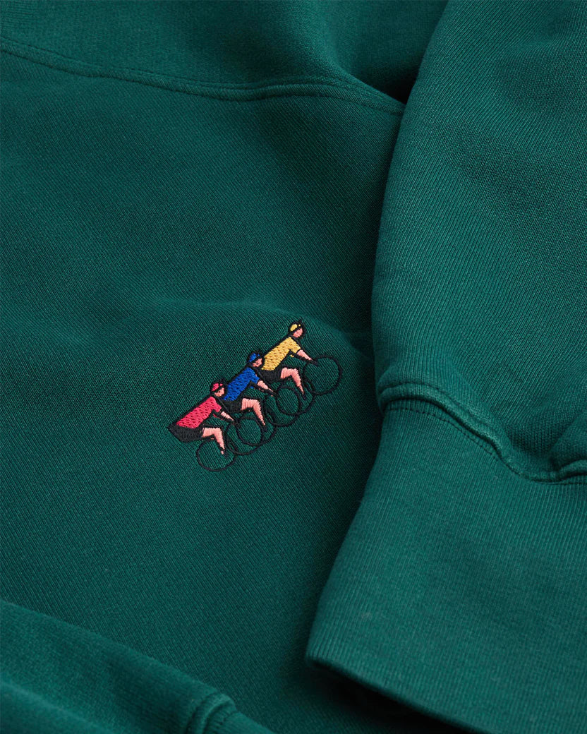 Erstwhile Waaier Sweatshirt Dark Green