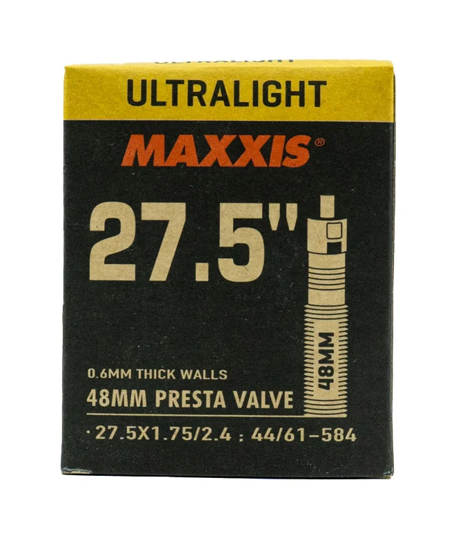 Maxxis Ultralight Presta Tubes - 27.5"x1.75/2.4 (650b)