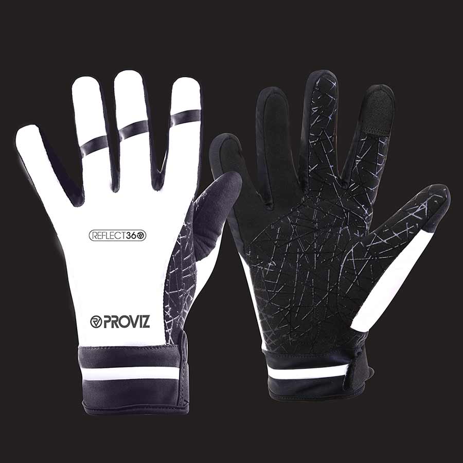 Proviz REFLECT360 Winter Gloves Silver Pair