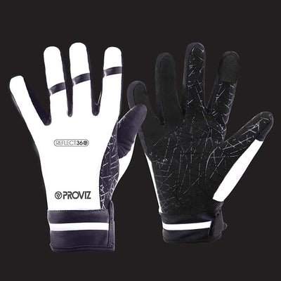Proviz REFLECT360 Winter Gloves Silver Pair