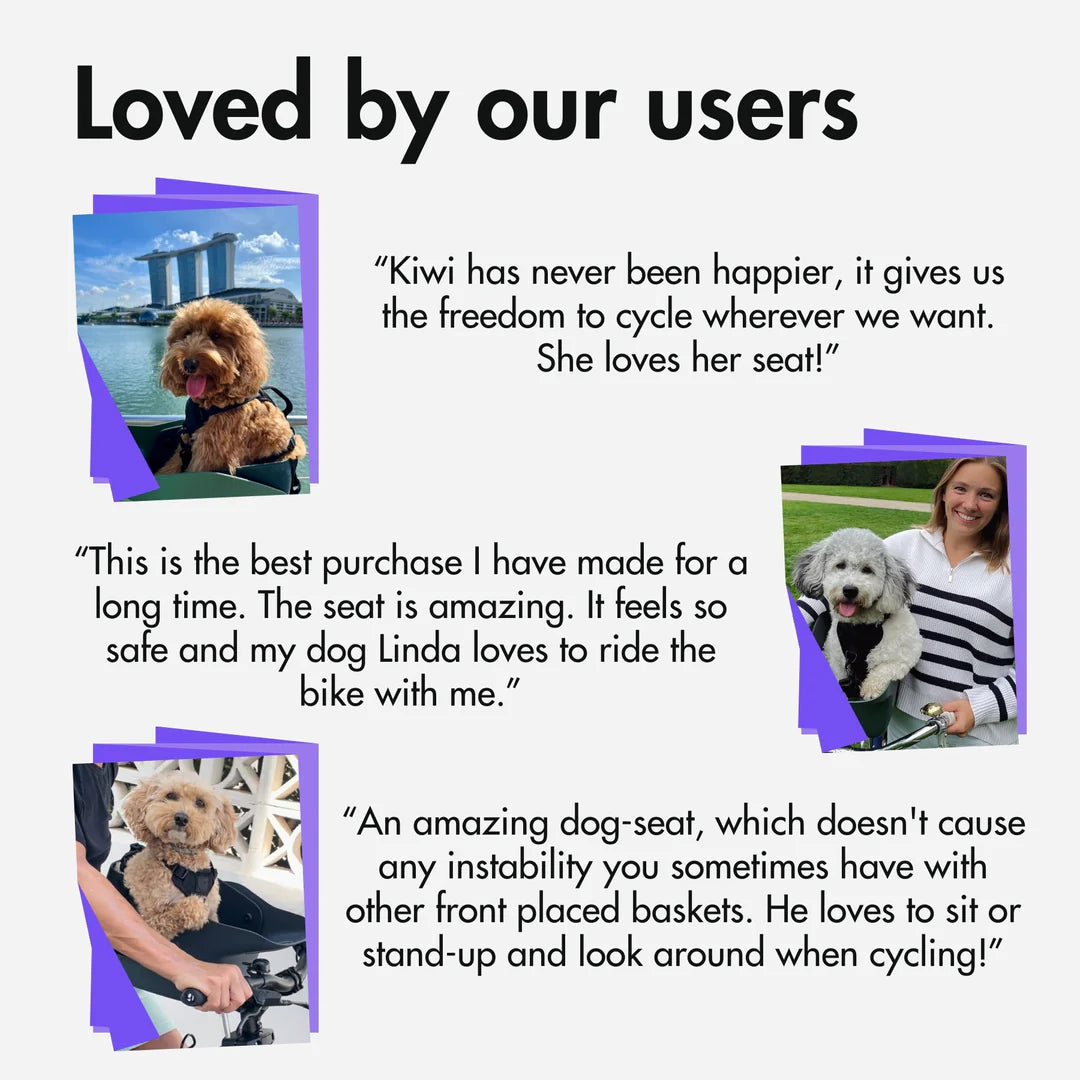 Kvisp Dog Bike Carrier - PREORDER 2026
