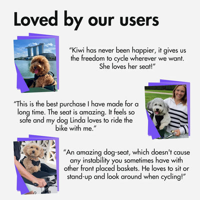 Kvisp Dog Bike Carrier - PREORDER 2026