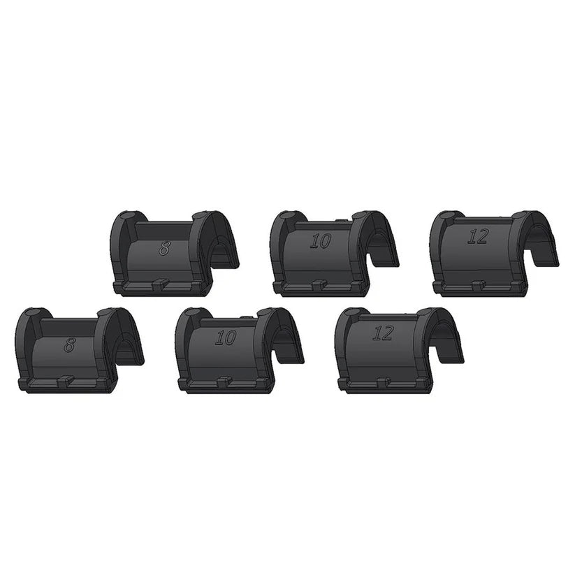 ORTLIEB PART PANNIER QL2.1 HOOK INSERTS (2X8MM, 2X10MM, 2X12MM) 1 SET