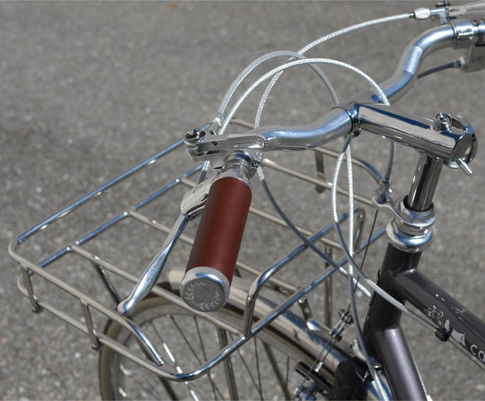 Velo Orange Grand Cru Lock-on Leather Grips Brown – VeloLifestyle
