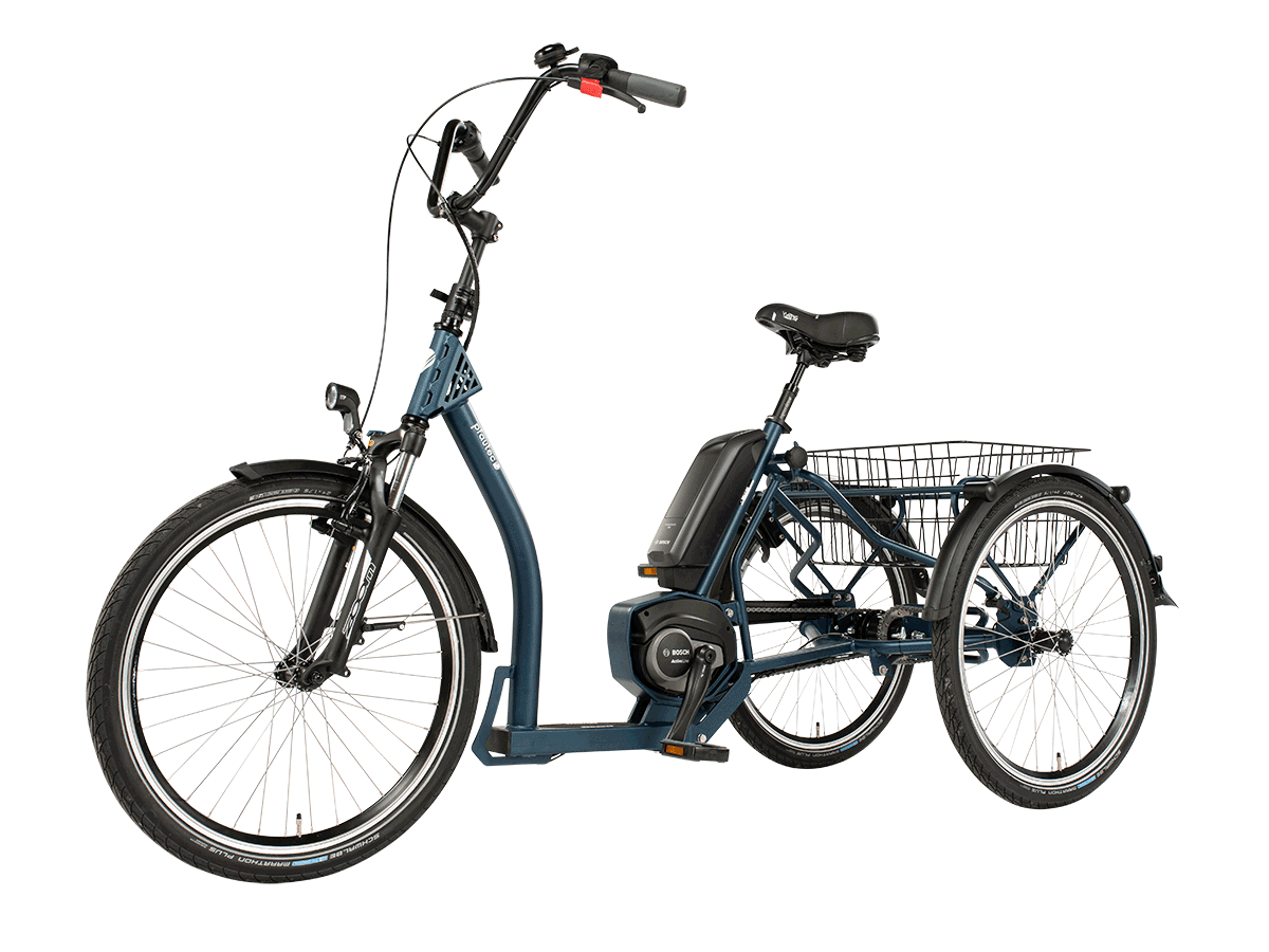 Tricycle électrique à cadre bas pour adulte - Pfautec Roma Bosch