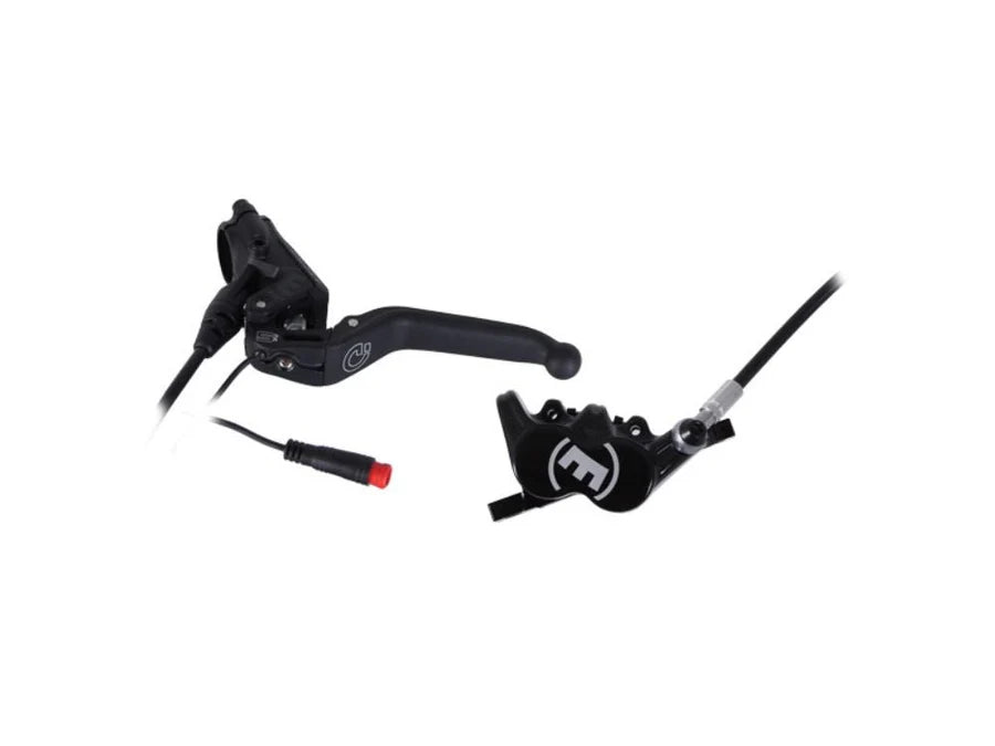Magura MT5e eBike Disc Brake and Lever - Front or Rear, Hydraulic, Post Mount, Black (New Open Box)