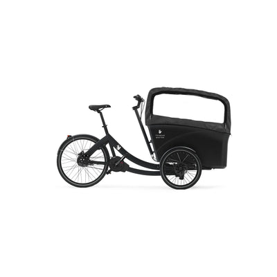 Triobike Boxter-E Bosch CL Enviolo Extreme + Gates Belt Drive - vélos cargo électrique pour 4 enfants