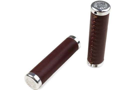 Velo Orange Grand Cru Lock-on Leather Grips Brown – VeloLifestyle
