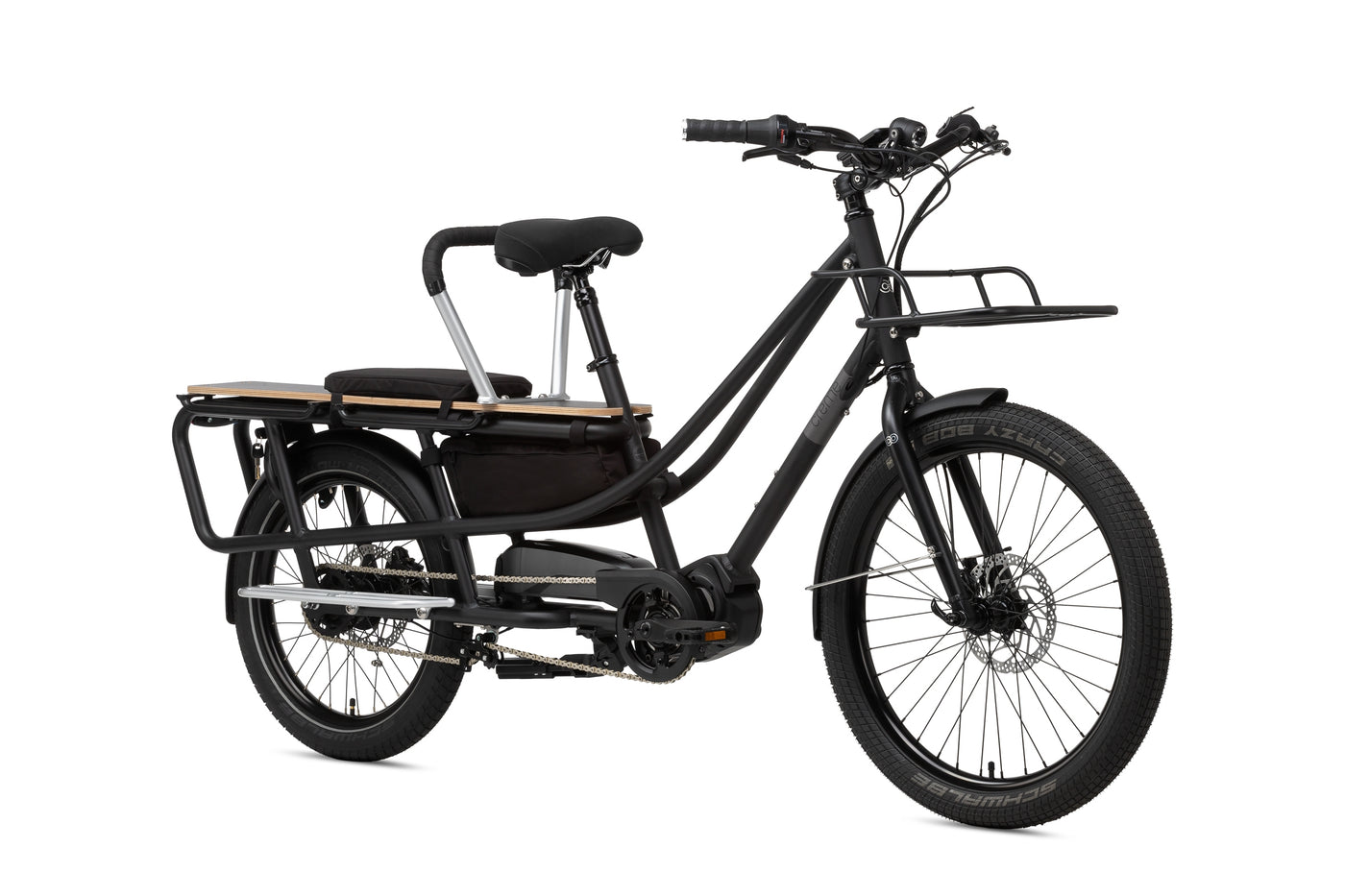 Creme Happy Wagon eSTEPS 6100 Longtail Ebike - All Accessories Included