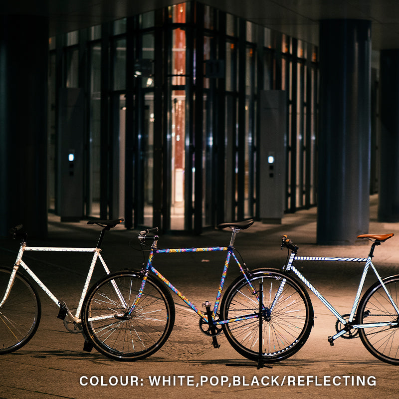Reflective Berlin Bike Frame Sets Bold