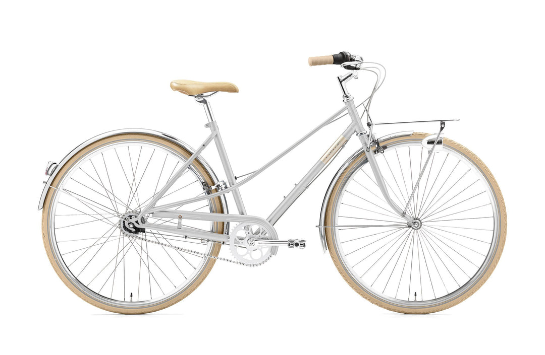 Creme Caferacer Lady Solo 7 Bright Silver - European Built Vintage