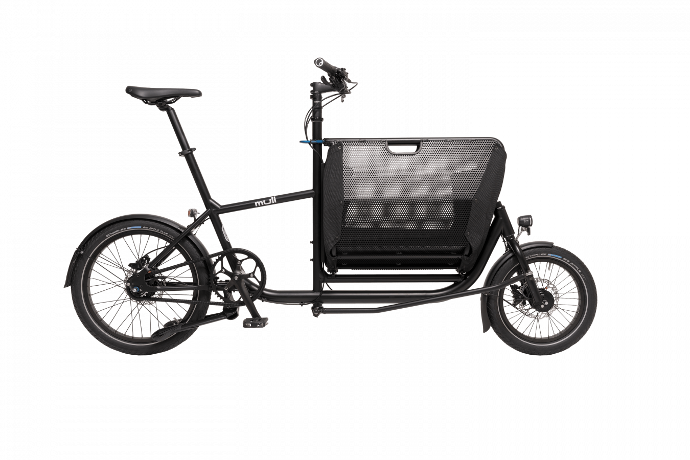 Muli Muscle Compact Cargo Bike - Belt drive Alfine 8 Dynamo Lights