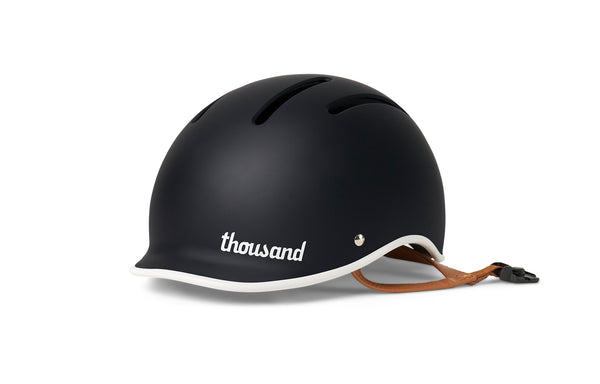 Thousand Helmets Jr. Carbon Black Stylish Kids helmet