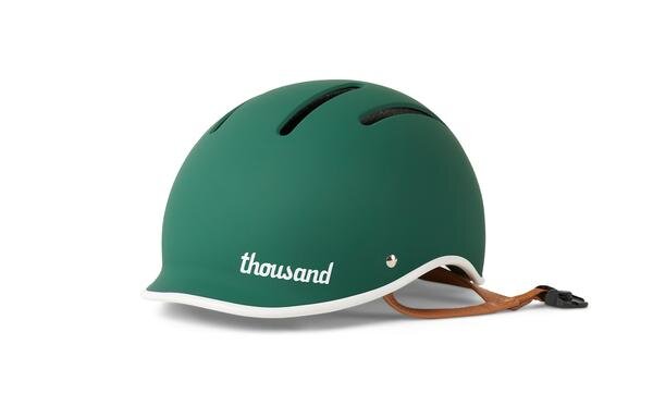 Thousand Helmets Jr. Green Stylish Kids helmet