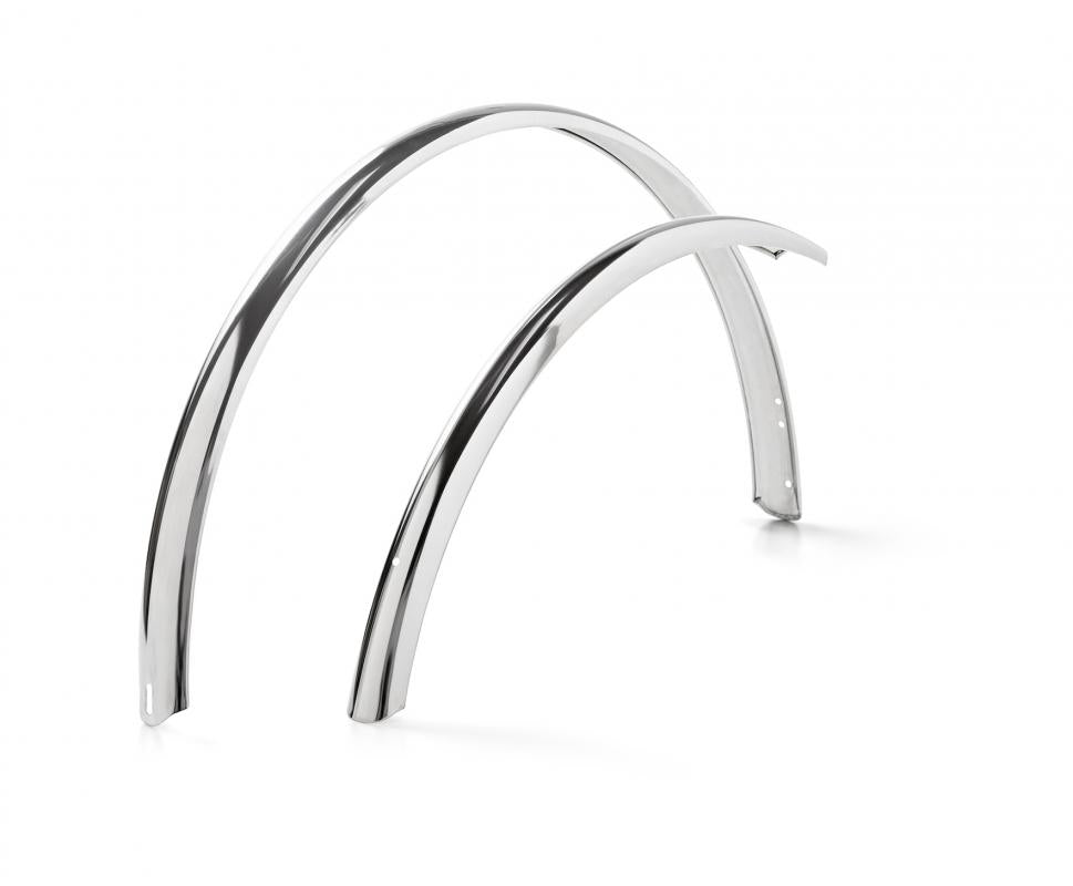 Creme Cycles Blingers Stainless Steel Fender Set Silver