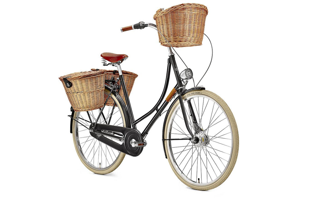 Creme Holymoly Lady 7 Onyx Dutch Bike - Dutch Bicycle Canada