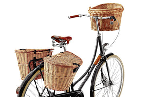 Creme Cycles Rear Wicker Baskets Vintage Classic