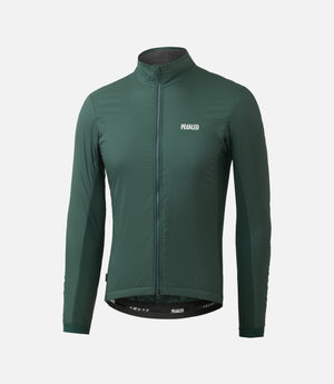 PEdALED Essential Alpha Cycling Jacket Insultated Dark Green