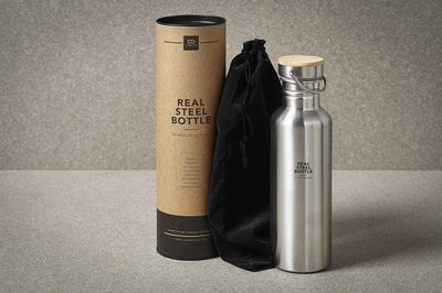 Creme Cycles Real Steel Bicycle Water Bottle