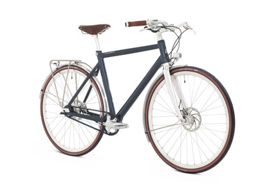 Schindelhauer Friedrich 8 Commuter Gates Carbon Belt Bicycle Midnight Blue