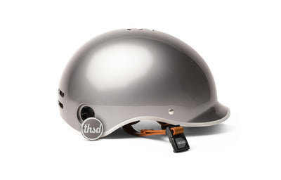 Thousand Helmets Polished Titanium Stylish helmet