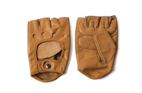 Thousand Bullitt Leather Cycling Gloves